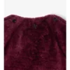 Chaqueta de piel de oveja con bufanda desmontable Chaqueta de piel de oveja con bufanda desmontable