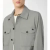 Chaqueta de sarga de algodón Chaqueta de sarga de algodón