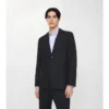 Chaqueta entallada de algodón técnico
