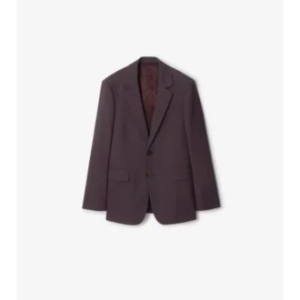 Chaqueta entallada de lana