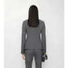 Chaqueta entallada de lana a cuadros Chaqueta entallada de lana a cuadros