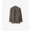 Chaqueta entallada de lana «sharkskin» Chaqueta entallada de lana «sharkskin»