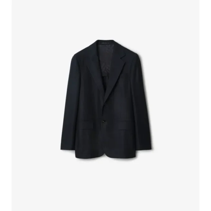 Chaqueta entallada de lana y cachemira Chaqueta entallada de lana y cachemira