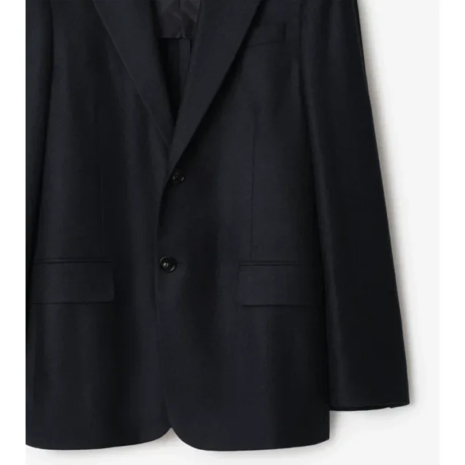 Chaqueta entallada de lana y cachemira Chaqueta entallada de lana y cachemira