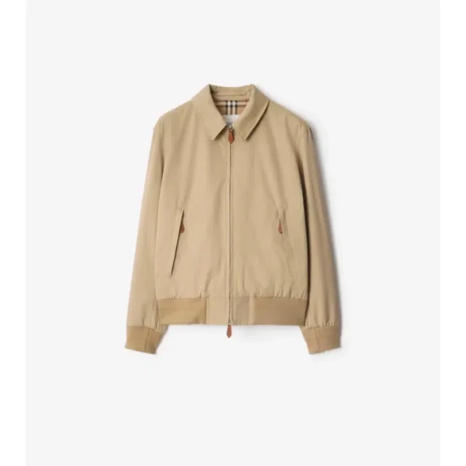 Chaqueta Harrington de gabardina Chaqueta Harrington de gabardina