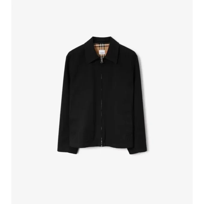 Chaqueta Harrington de gabardina Chaqueta Harrington de gabardina