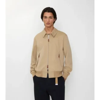 Chaqueta Harrington de gabardina Chaqueta Harrington de gabardina