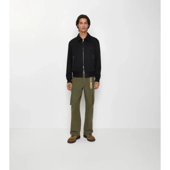 Chaqueta Harrington de gabardina Chaqueta Harrington de gabardina