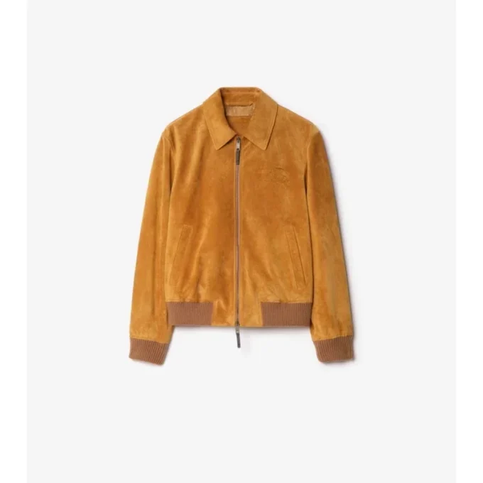 Chaqueta Harrington de gamuza Chaqueta Harrington de gamuza