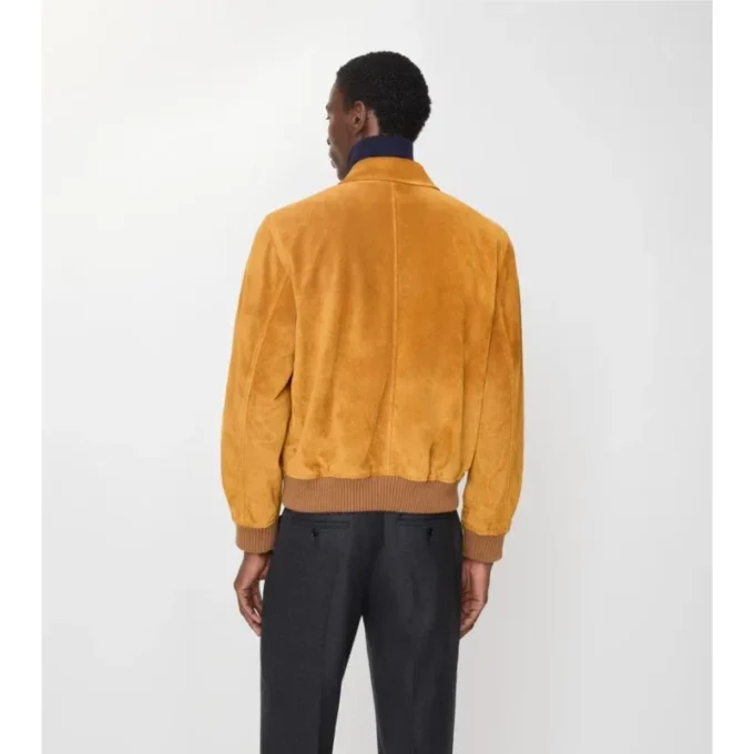 Chaqueta Harrington de gamuza Chaqueta Harrington de gamuza