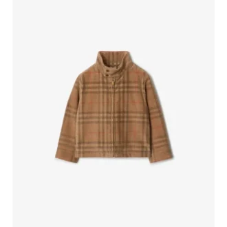 Chaqueta Harrington de pana a cuadros Chaqueta Harrington de pana a cuadros