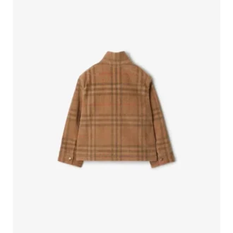 Chaqueta Harrington de pana a cuadros Chaqueta Harrington de pana a cuadros