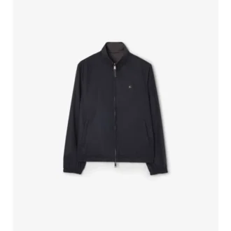 Chaqueta Harrington reversible de algodón