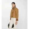 Chaqueta Howle de algodón acolchado con cuello de piel de cordero Chaqueta Howle de algodón acolchado con cuello de piel de cordero