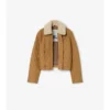 Chaqueta Howle de algodón acolchado con cuello de piel de cordero Chaqueta Howle de algodón acolchado con cuello de piel de cordero