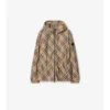 Chaqueta ligera con estampado de cuadros Chaqueta ligera con estampado de cuadros
