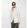 Chaqueta reversible a cuadros con capucha