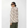 Chaqueta reversible a cuadros con capucha