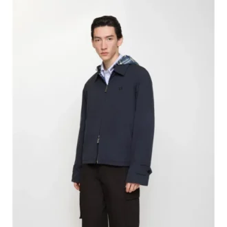 Chaqueta reversible de algodón a cuadros