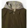 Chaqueta reversible de algodón a cuadros Chaqueta reversible de algodón a cuadros