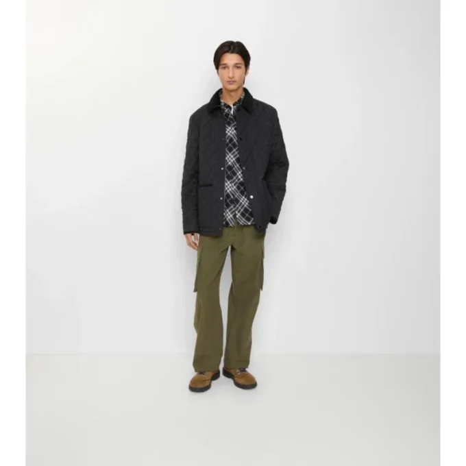 Chaqueta tipo granero de nailon acolchado Chaqueta tipo granero de nailon acolchado