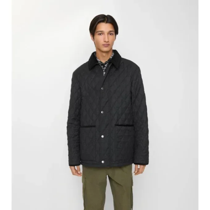 Chaqueta tipo granero de nailon acolchado Chaqueta tipo granero de nailon acolchado