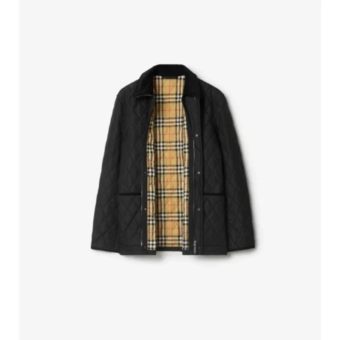 Chaqueta tipo granero de nailon acolchado Chaqueta tipo granero de nailon acolchado