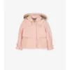 Chaqueta trench con capucha de algodón Chaqueta trench con capucha de algodón