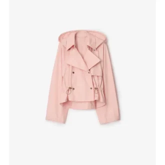 Chaqueta trench con capucha de Tropical Gabardine