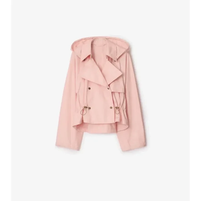 Chaqueta trench con capucha de Tropical Gabardine Chaqueta trench con capucha de Tropical Gabardine