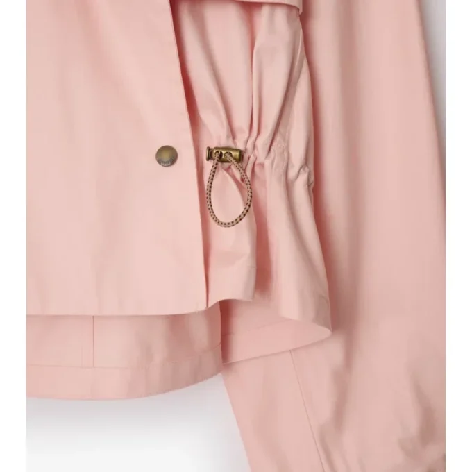 Chaqueta trench con capucha de Tropical Gabardine Chaqueta trench con capucha de Tropical Gabardine