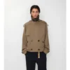 Chaqueta trench corta de Gabardine Chaqueta trench corta de Gabardine