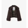 Chaqueta trench corta de Gabardine Chaqueta trench corta de Gabardine