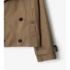 Chaqueta trench corta de Gabardine Chaqueta trench corta de Gabardine