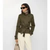 Chaqueta trench corta de Tropical Gabardine