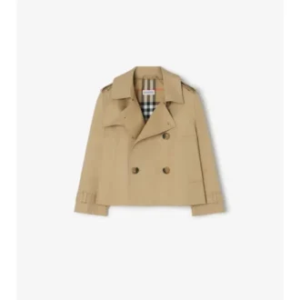 Chaqueta trench de algodón Chaqueta trench de algodón