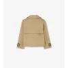 Chaqueta trench de algodón Chaqueta trench de algodón