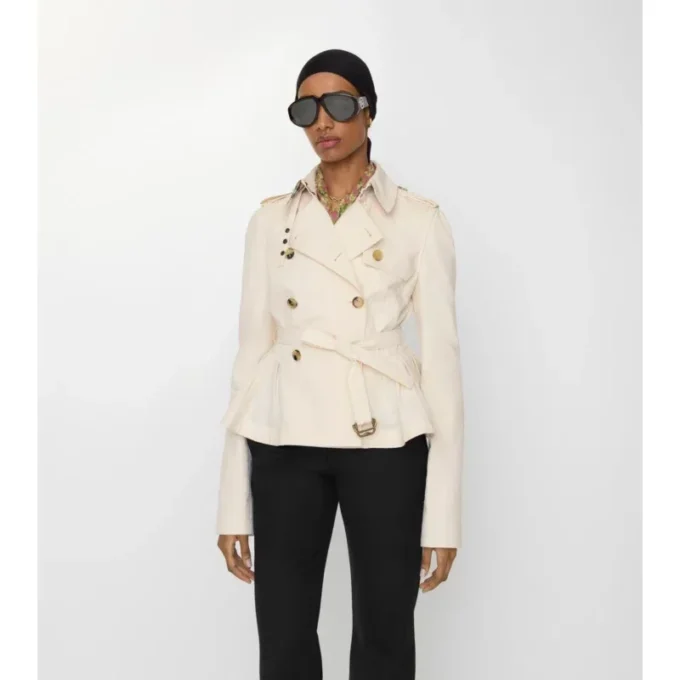 Chaqueta trench Isabella de algodón Chaqueta trench Isabella de algodón