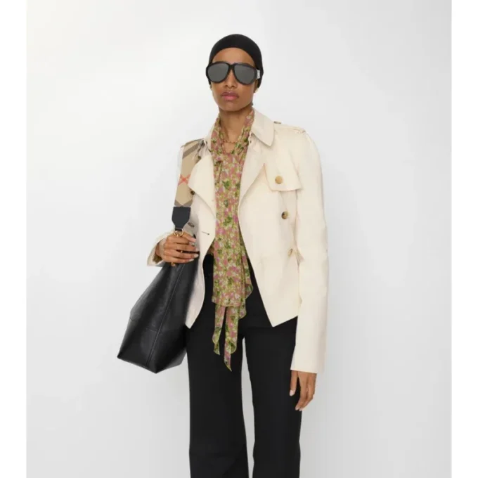 Chaqueta trench Isabella de algodón Chaqueta trench Isabella de algodón