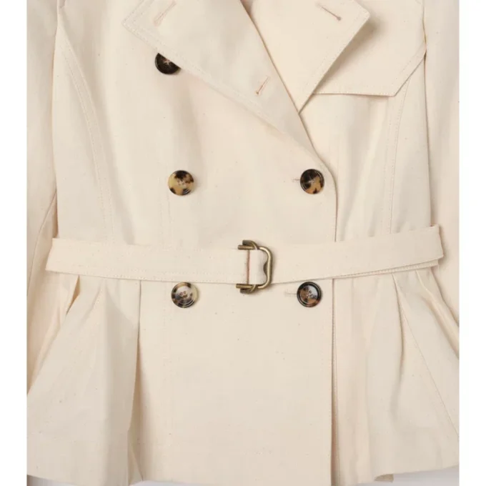 Chaqueta trench Isabella de algodón Chaqueta trench Isabella de algodón
