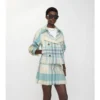 Chaqueta trench Ladybrook corta a cuadros 