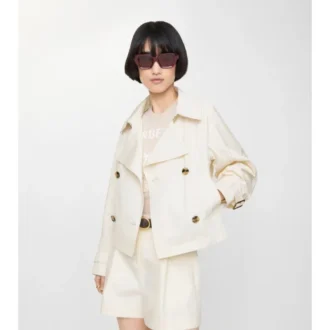Chaqueta trench Ladybrook corta y ligera 