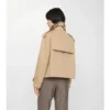 Chaqueta trench Mayfair corta de Gabardine Chaqueta trench Mayfair corta de Gabardine