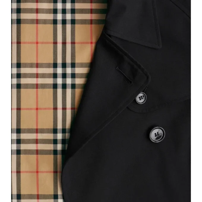 Chaqueta trench Mayfair corta de Gabardine Chaqueta trench Mayfair corta de Gabardine