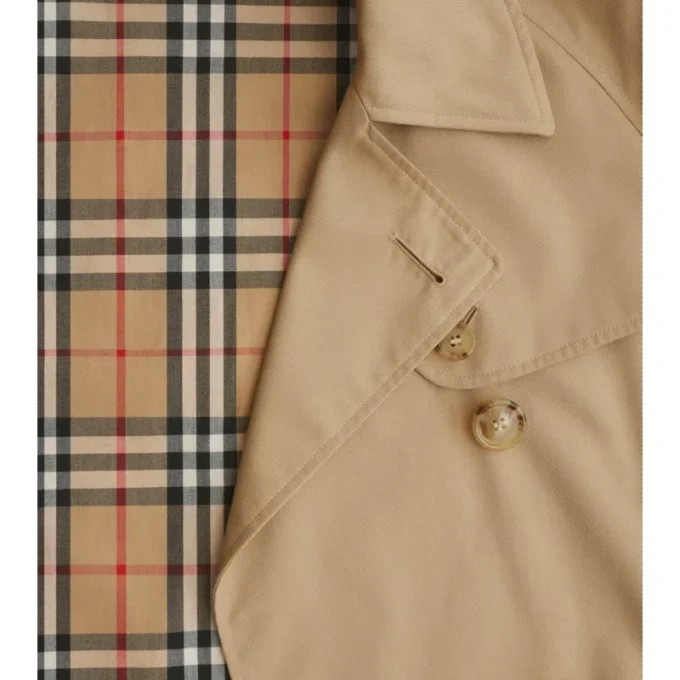 Chaqueta trench Mayfair corta de Gabardine Chaqueta trench Mayfair corta de Gabardine