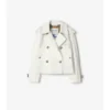 Chaqueta trench Mayfair corta de Tropical Gabardine Chaqueta trench Mayfair corta de Tropical Gabardine
