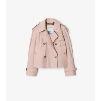 Chaqueta trench Mayfair corta de Tropical Gabardine Chaqueta trench Mayfair corta de Tropical Gabardine