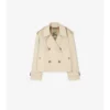 Chaqueta trench Mayfair corta de Tropical Gabardine Chaqueta trench Mayfair corta de Tropical Gabardine