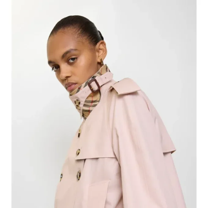 Chaqueta trench Mayfair corta de Tropical Gabardine
