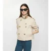 Chaqueta trench Mayfair corta de Tropical Gabardine Chaqueta trench Mayfair corta de Tropical Gabardine